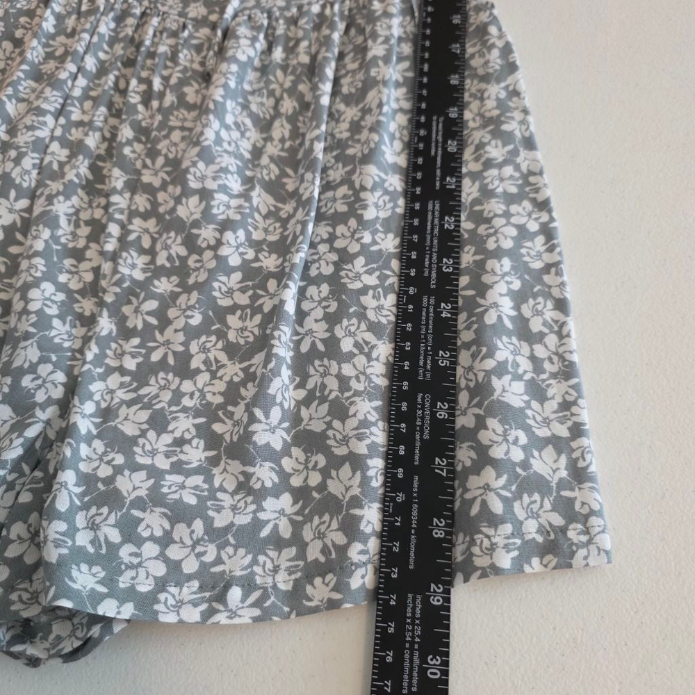 Women's New Look Floral Romper M Green White - Picture 8 of 8